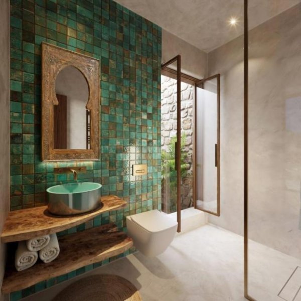 Schisma Eloundas MIT VIDEO! Kreta, Schisma Eloundas: Neubau! Erdüberdachte Villa mit Meerblick auf die Elounda-Bucht zu verkaufen Haus kaufen